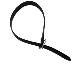 🌿 boys, genuine, leather, black dress belt-22-24”🌿